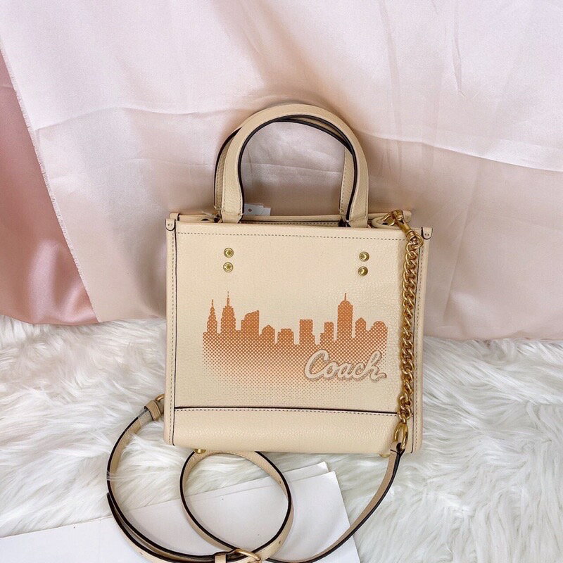 美國代購 臺灣現貨 Coach 限定款 城市紙袋包 手提斜揹包【送禮精選★APP下單點數4倍送】