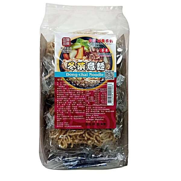 源順 冬菜意麵56公克×5入/包(蛋素