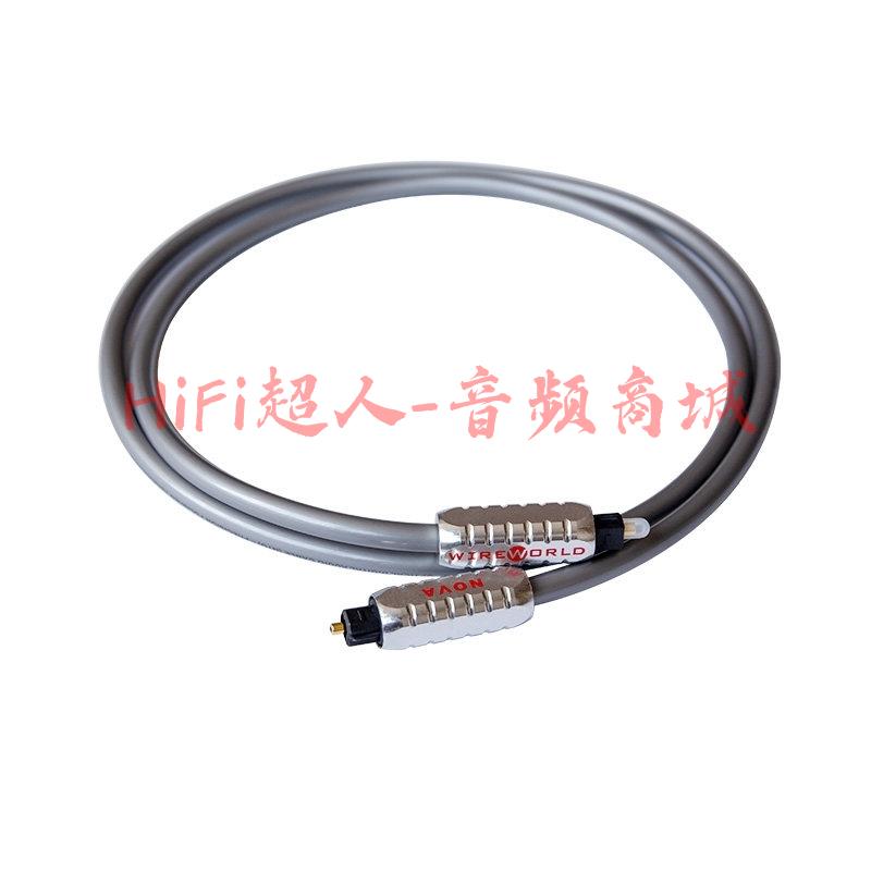 美國Wireworld 線世界 Nova 光纖線 高品質音頻連接 超低失真 原裝未拆 台灣自用轉讓【HiFi超人-音訊商城】