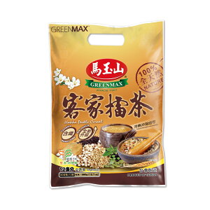 【馬玉山】客家擂茶(12入) 冷泡/沖泡/穀粉/含纖維/全素食/台灣製造
