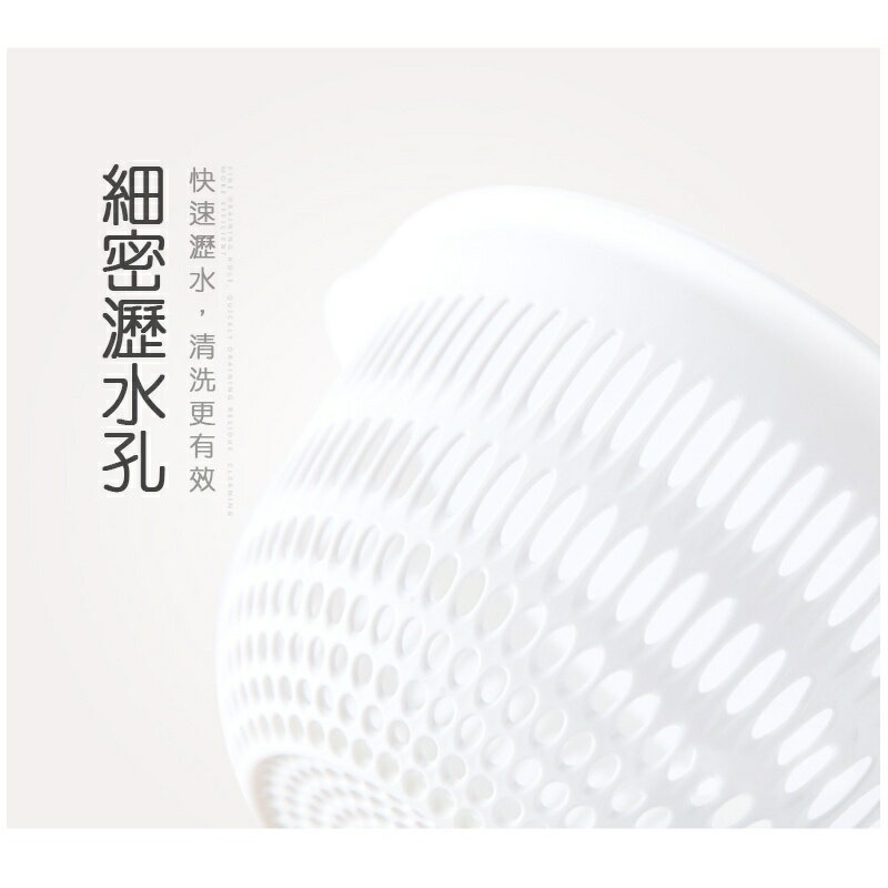 分層洗菜藍【Y046】台灣出貨 蔬果洗菜 雙層瀝水籃 洗菜籃 洗菜盆 水果籃 收納籃 水果盆 瀝水盆 濾水籃 蔬果盆 5