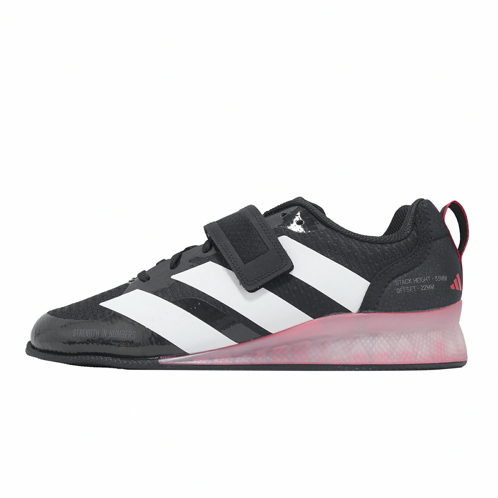 adidas 舉重鞋 Adipower Weightlifting III 男鞋 黑白 魔鬼氈 穩定 支撐 愛迪達 IH8232