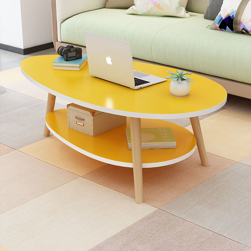 茶幾小戶型簡約現代客廳家用小桌子創意北歐輕奢簡易圓形沙發邊幾