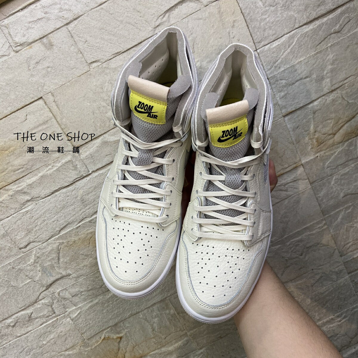 AIR JORDAN 1 ZOOM COMFORT Sail Pearl White 1代高筒CT0979-107 | The