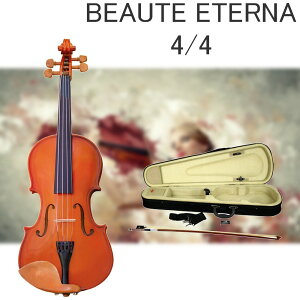 【非凡樂器】BEAUTE ETERNA 普級實木小提琴/棗木配件/4/4/初階小提琴