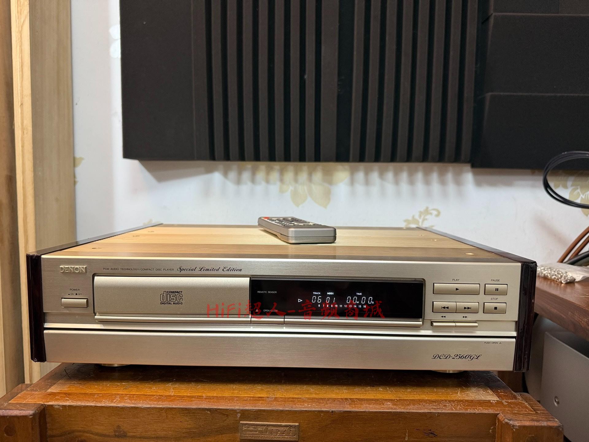 日本DENON天龍 發燒CD播放機 DCD2560GL簽名版 鋼琴烤漆 歐規電壓可調 二手收藏級音響器材【HiFi超人-音訊商城】