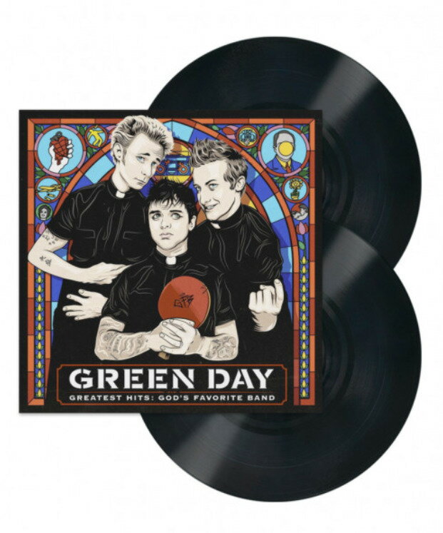【正版】綠日樂隊 GREEN DAY GOD'S FAVORITE BAND 精選黑膠