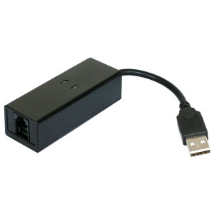 【易控王】USB2.0傳真數據盒 FAX MODEM(單孔)/ 外接傳真數據機/ 56Kbps (40-171-00)