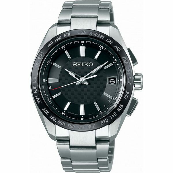 Seiko 精工錶 BRIGHTZ 7B27-0AC0D(SAGZ091J)太陽能電波鈦金屬腕錶/銀 39mm