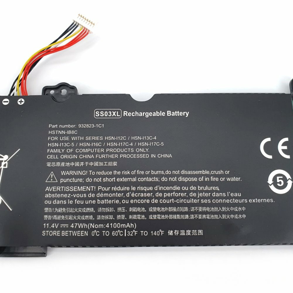 Wikinu 50Wh SS03XL 933321-855 Batterie pour HP EliteBook 730 735 740
