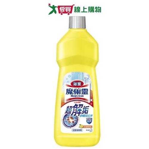 魔術靈浴室清潔劑補充瓶-檸檬香500mlx2入【愛買】