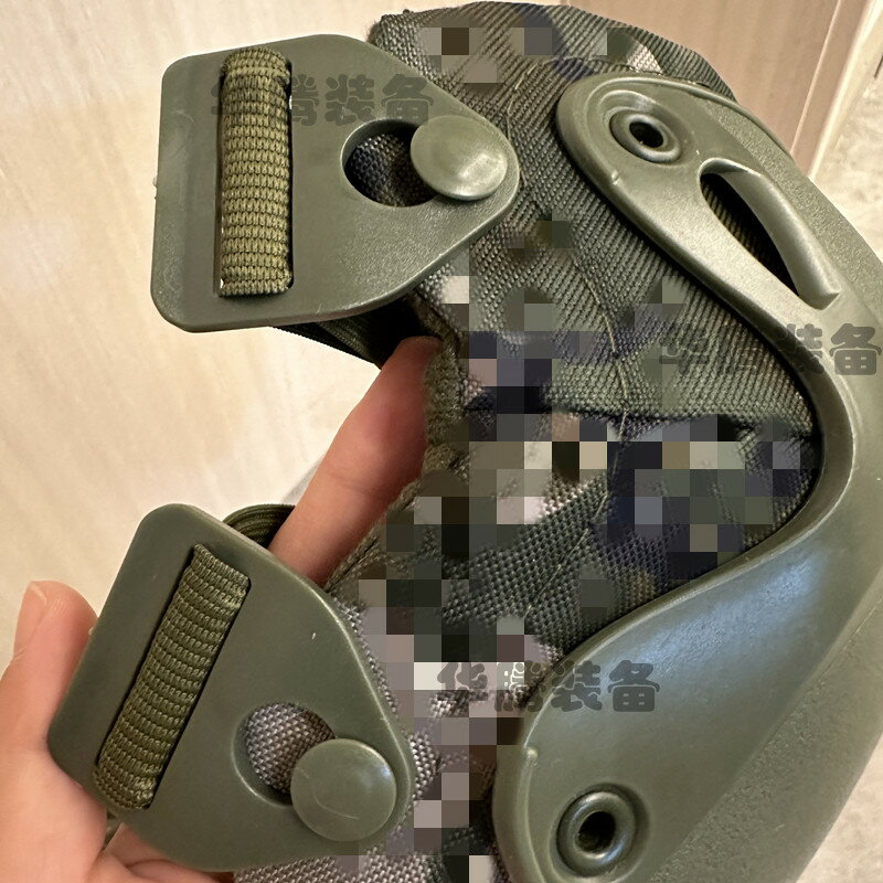 新式戰術護膝護肘騎行運動迷彩護具戶外CS裝備訓練防摔護具