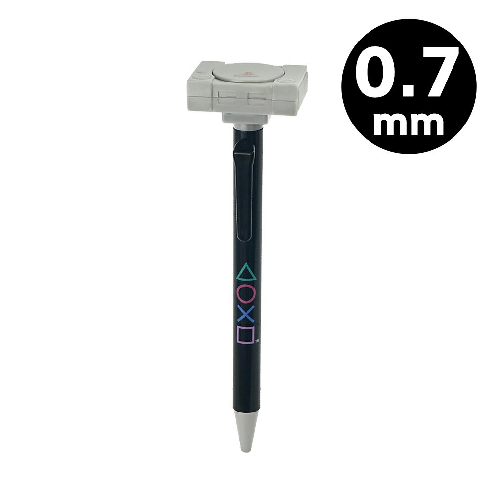 【日本正版】PlayStation 造型原子筆 0.7mm 日本製 中性筆 原子筆 30周年紀念 funbox - 511559