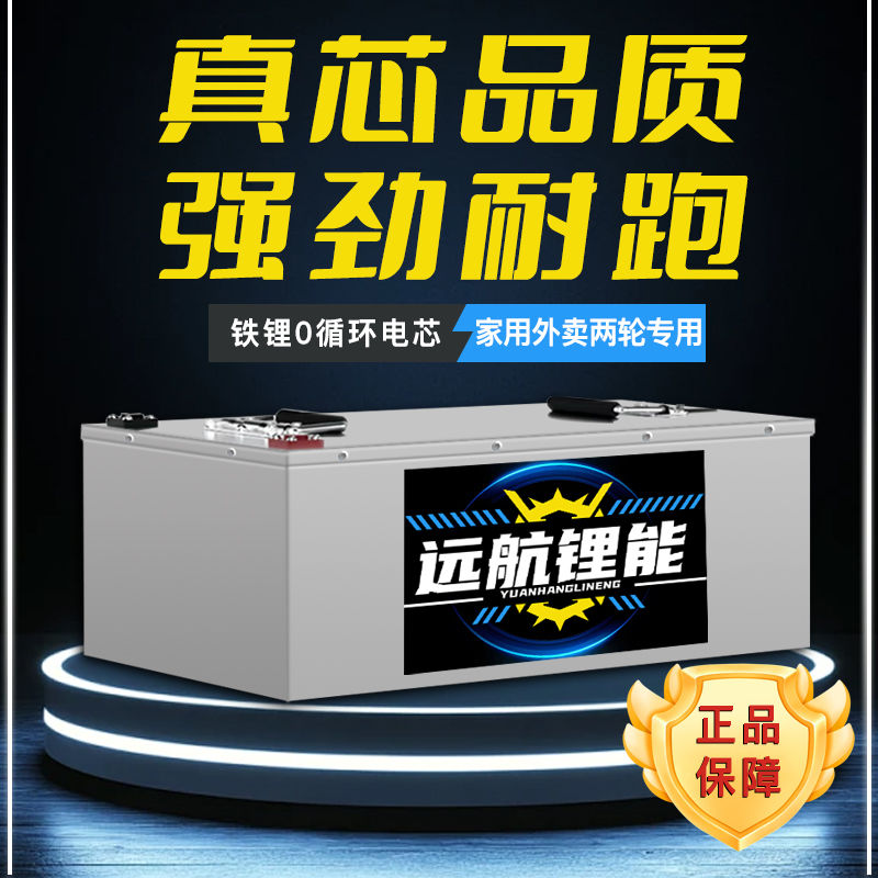 寧德磷酸鐵鋰電池72V電動車鋰電池60v48v二輪外賣通用大容量電瓶-創美
