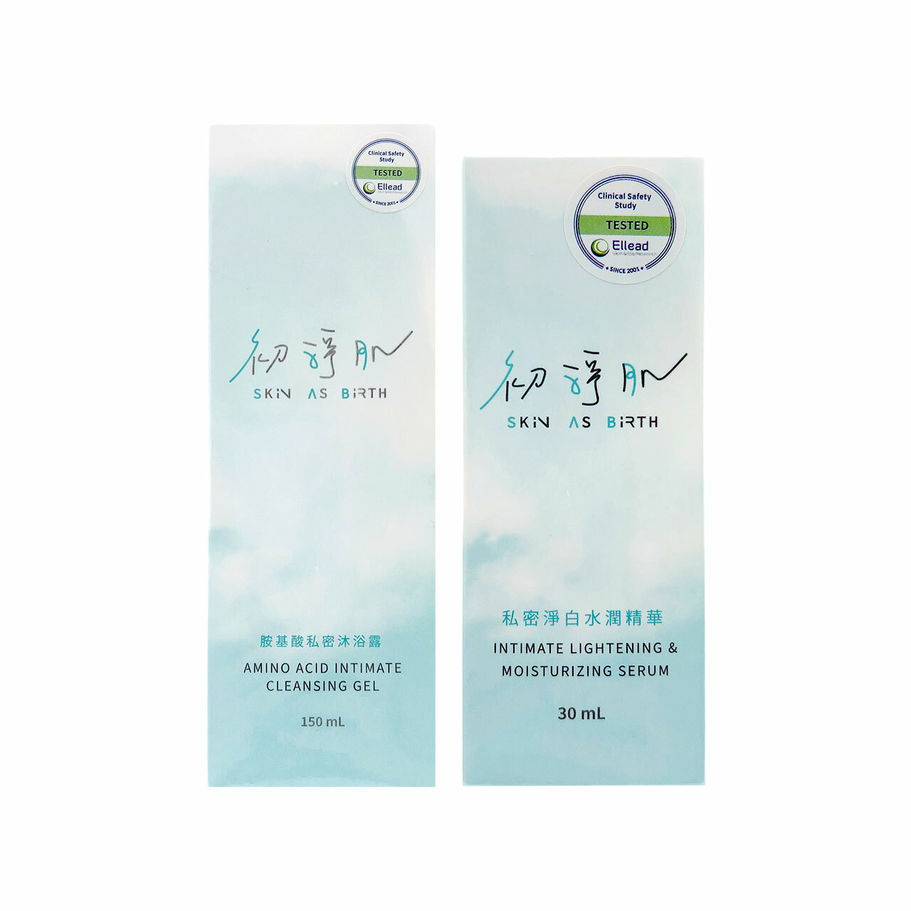 初淨肌 SAB 私密淨白水潤精華 30ml / 胺基酸私密沐浴露150ml