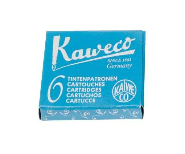 德國KAWECO天藍色彩色墨水管3盒入/水藍