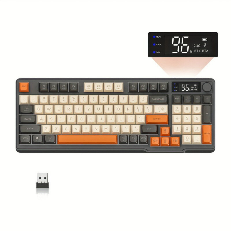 W 76337 Russian Wires Bluetooth Keyboard 俄語無線藍芽鍵盤