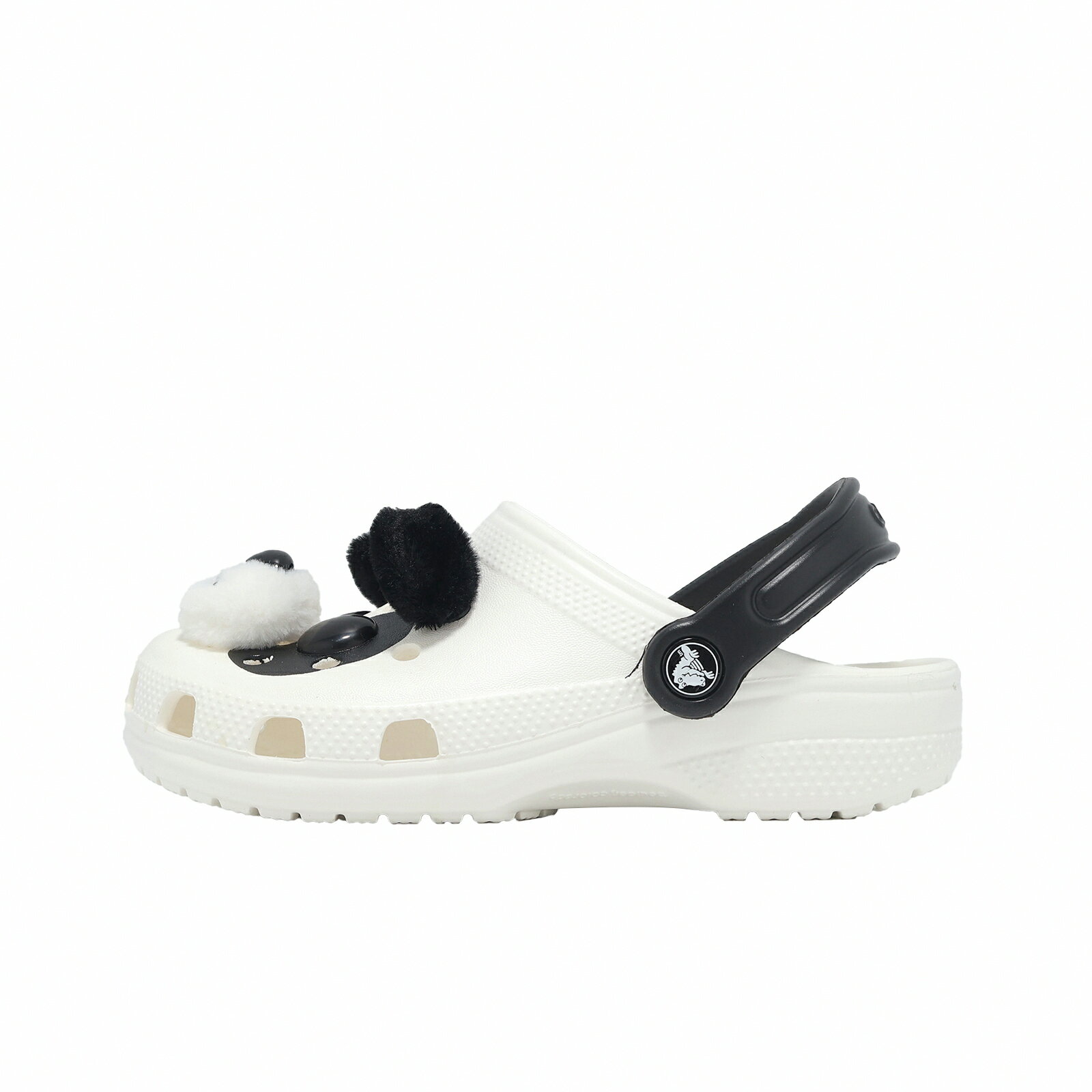 Crocs 洞洞鞋 洞洞鞋 Classic Iam Panda Clog K 大童 熊貓小克駱格 213837100