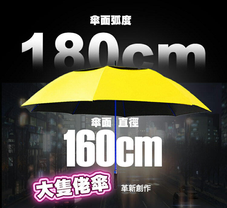 雨天必備超大抗風無敵傘-D TDN【QIDINA】 4