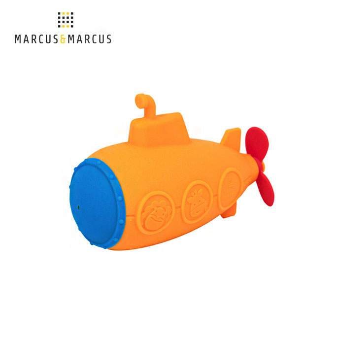 【加拿大 Marcus & Marcus】動物樂園矽膠洗澡玩具 - 潛水艇