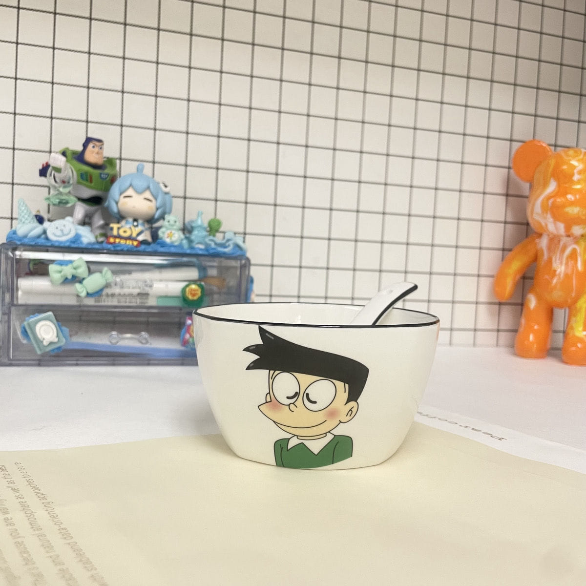 哆啦A夢陶瓷餐具系列飯碗 7