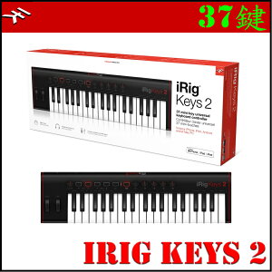 【非凡樂器】IK Multimedia iRig Keys 2 / 37鍵 /主控鍵盤/控制鍵盤/MIDI