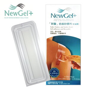 NewGel+新醫 疤痕矽膠片2.5x15.2cm1片【何藥局新一代藥妝連鎖】