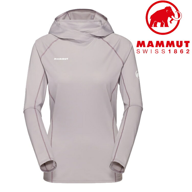 Mammut 長毛象 Selun FL Sun Hoody 女款 套頭連帽上衣 1016-01430 6433 紫風輪
