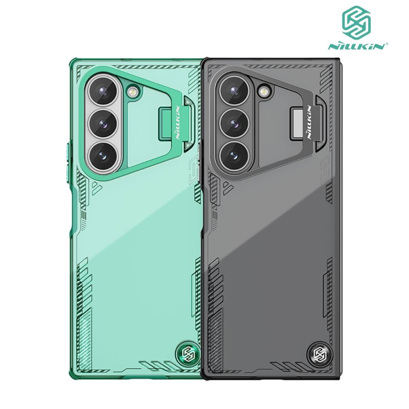 NILLKIN SAMSUNG 三星 Galaxy Z Fold 6 5G 冰空 Fold 保護殼 保護套 手機殼 雙料殼 鏡頭保護 可站立 鏡頭支架 鏡頭防塵蓋 鏡頭蓋