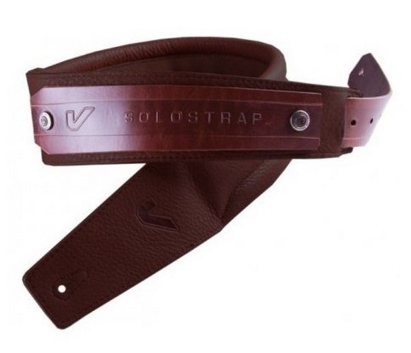 免運費 美國 GRUVGEAR Neo 系列 SoloStrap 吉他 貝斯 減壓背帶(棕色2.5吋寬)【唐尼樂器】