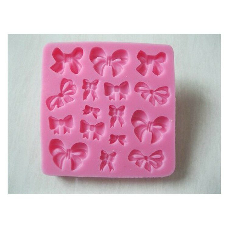 【嚴選&現貨】 蝴蝶結翻糖蛋糕模 巧克力模 蛋糕模  手工皂矽膠模具 DIY模具 烘焙工具 1