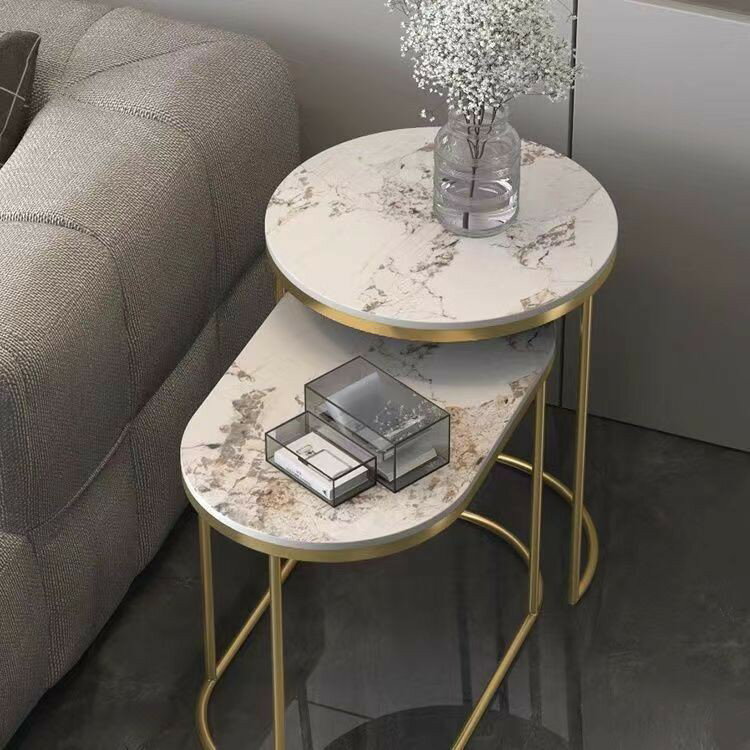 公司貨 附發票 免運 沙發邊櫃小茶幾簡約現代側邊桌床頭邊幾客廳輕奢角幾鐵藝陽臺桌子