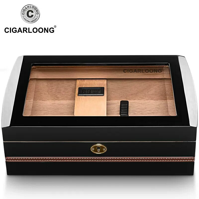 CIGARLOONG茄龍雪茄盒雪茄保濕盒實木雪松木保濕箱雪茄煙盒雪茄櫃 小山好物嚴選