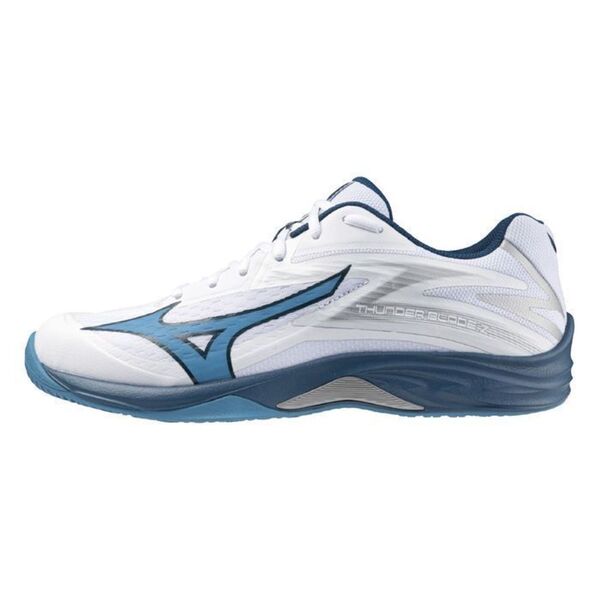 Mizuno Thunder Blade Z [V1GA237021] 男女 排球鞋 運動 訓練 止滑 緩震 白 藍