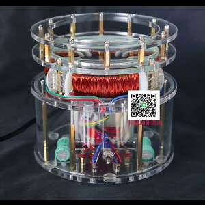 感應電動機模型特斯拉哥倫布蛋展示解釋旋轉磁場科技館演示模型