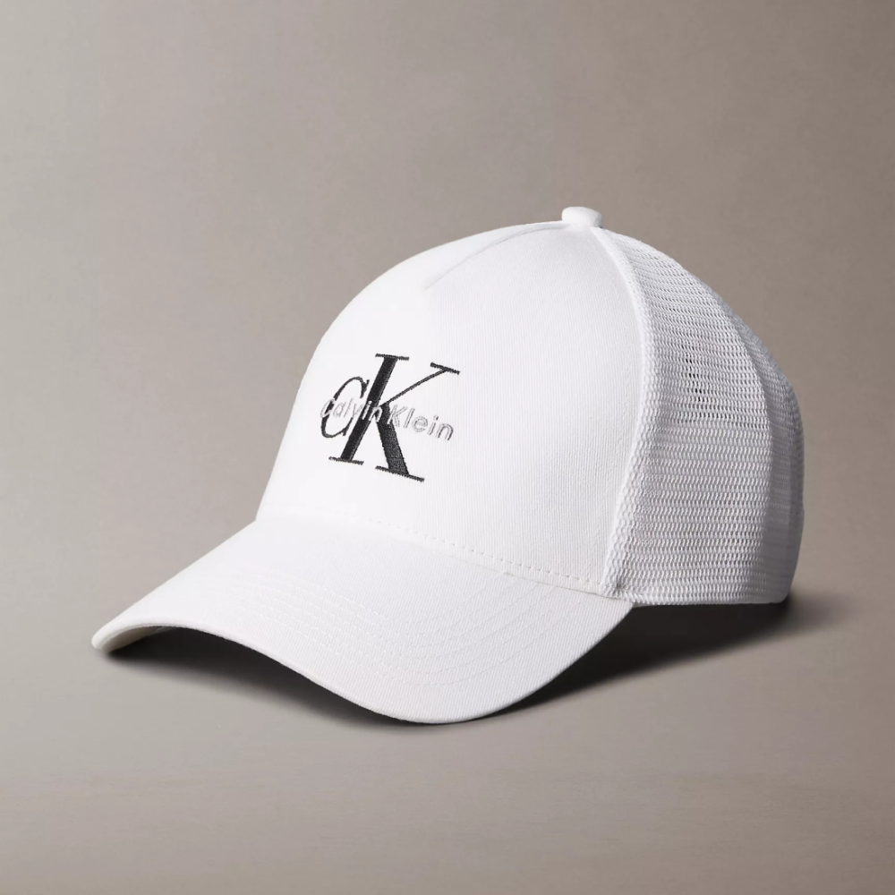 Calvin Klein 刺繡LOGO鴨舌帽 棒球帽 帽子 遮陽帽 C69535 白色CK(現貨)▶指定Outlet商品5折起☆現貨【送禮首選★APP下單點數4倍送】