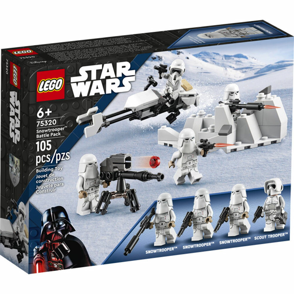 星際大戰 LEGO樂高積木推薦到樂高LEGO 75320 Star Wars 星際大戰系列 Snowtrooper™ Battle Pack就在東喬精品百貨商城推薦星際大戰 LEGO樂高積木