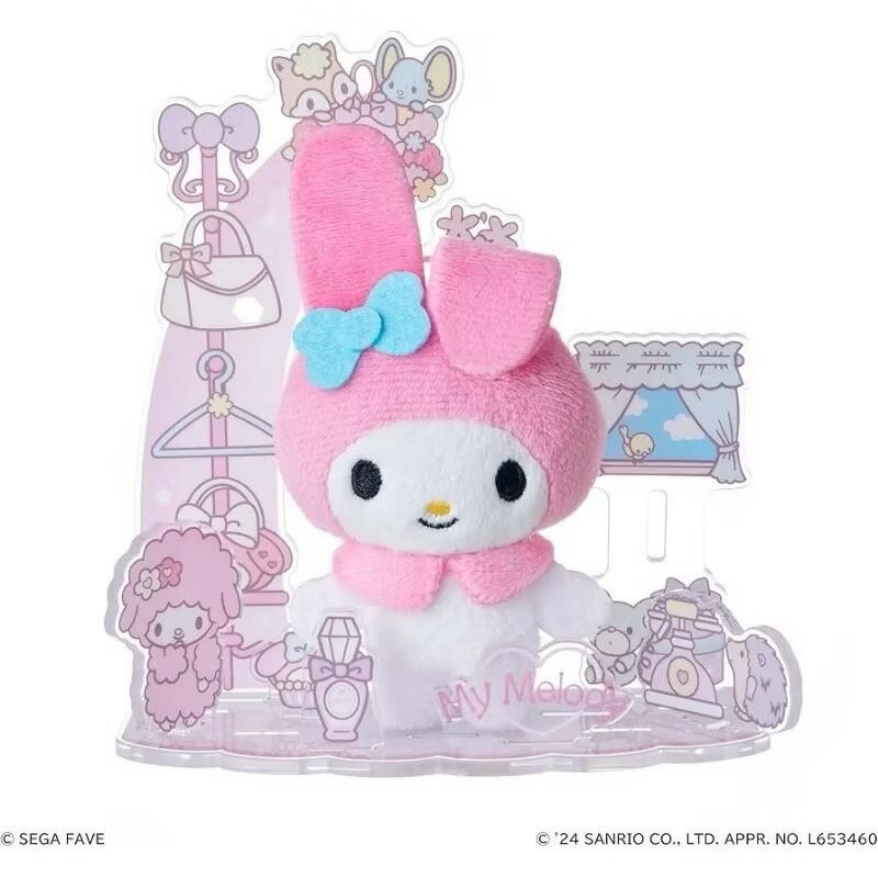【震撼精品百貨】My Melody 美樂蒂~日本SANRIO三麗鷗 美樂蒂絨毛壓克力*82059