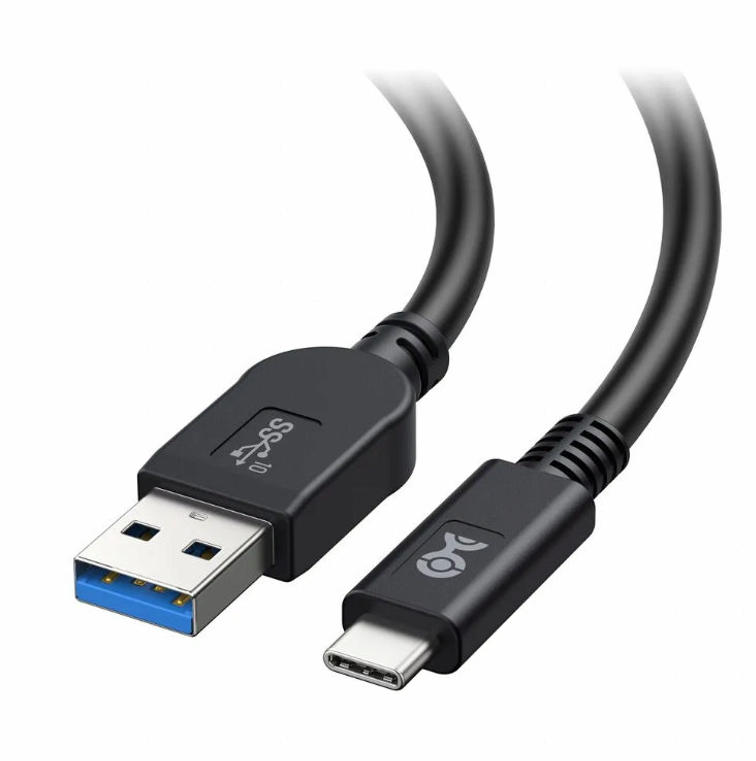 [6美國直購] Cable Matters USB-IF認證 10Gbps Gen 2 USB-A 轉 USB-C Cable -1m 傳輸線 201041-BLK-1m