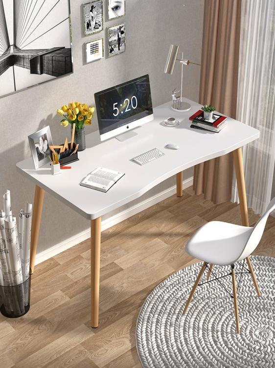 北歐書桌電腦桌家用學生台式桌現代臥室簡約寫字桌簡易辦公小桌子 樂樂百貨