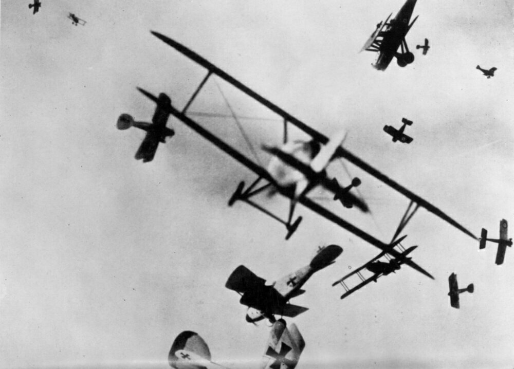 Posterazzi: Wwi Dogfight Nmodel German And Allied Airplanes In ...