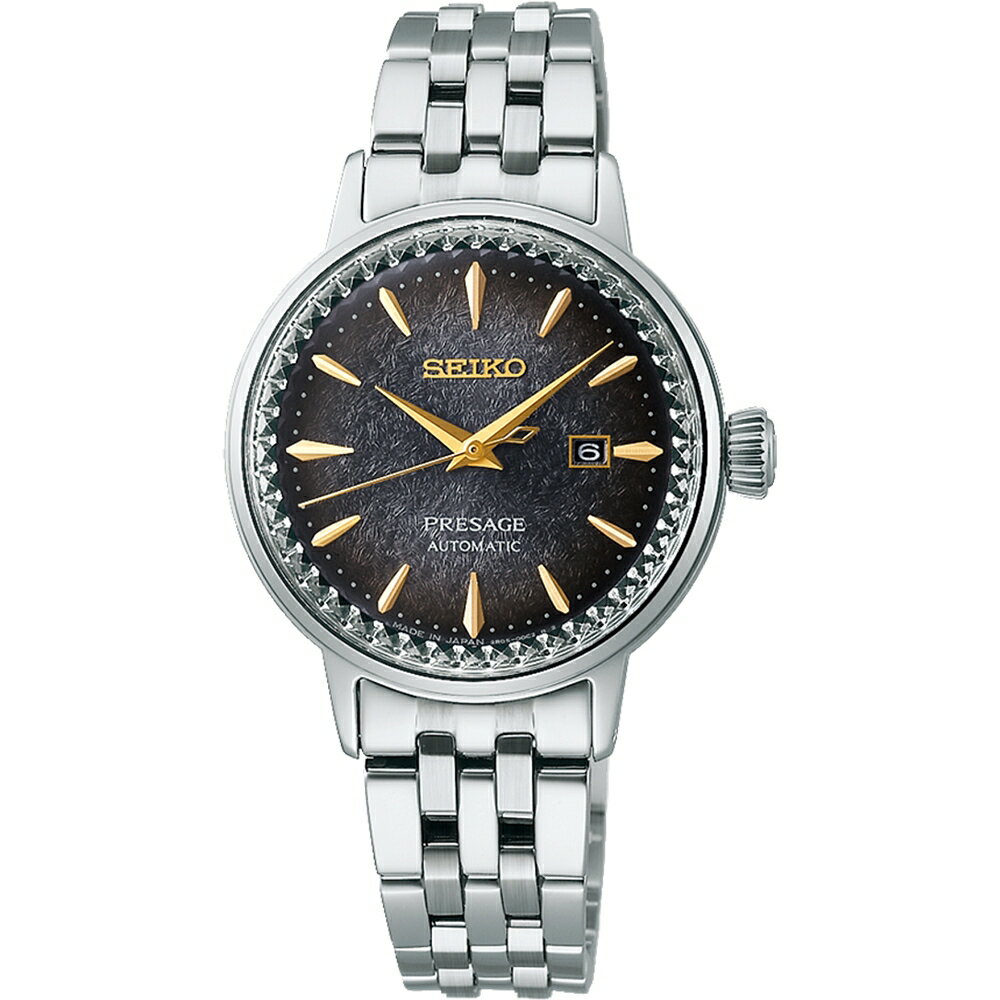 送禮首選★SEIKO 精工 Presage 限量調酒師 STAR BAR 機械女錶 推薦-30.3mm  SRE015J1/ 2R05-00C0D  SK005 附提袋【全館滿額折價★APP下單點數4倍送】線上購買享_實體門市同步服務