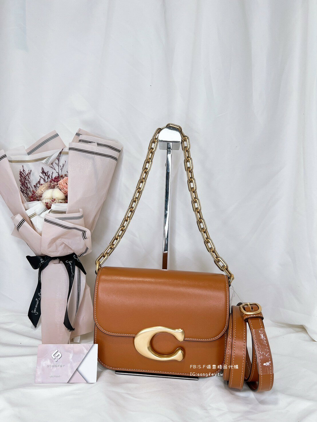 美國代購🇺🇸台灣現貨 COACH 專櫃款IDOL信封包