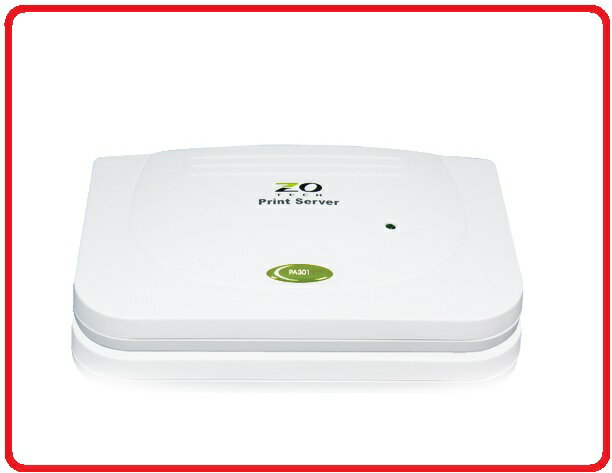 ZO TECH PA301三埠印表伺服器