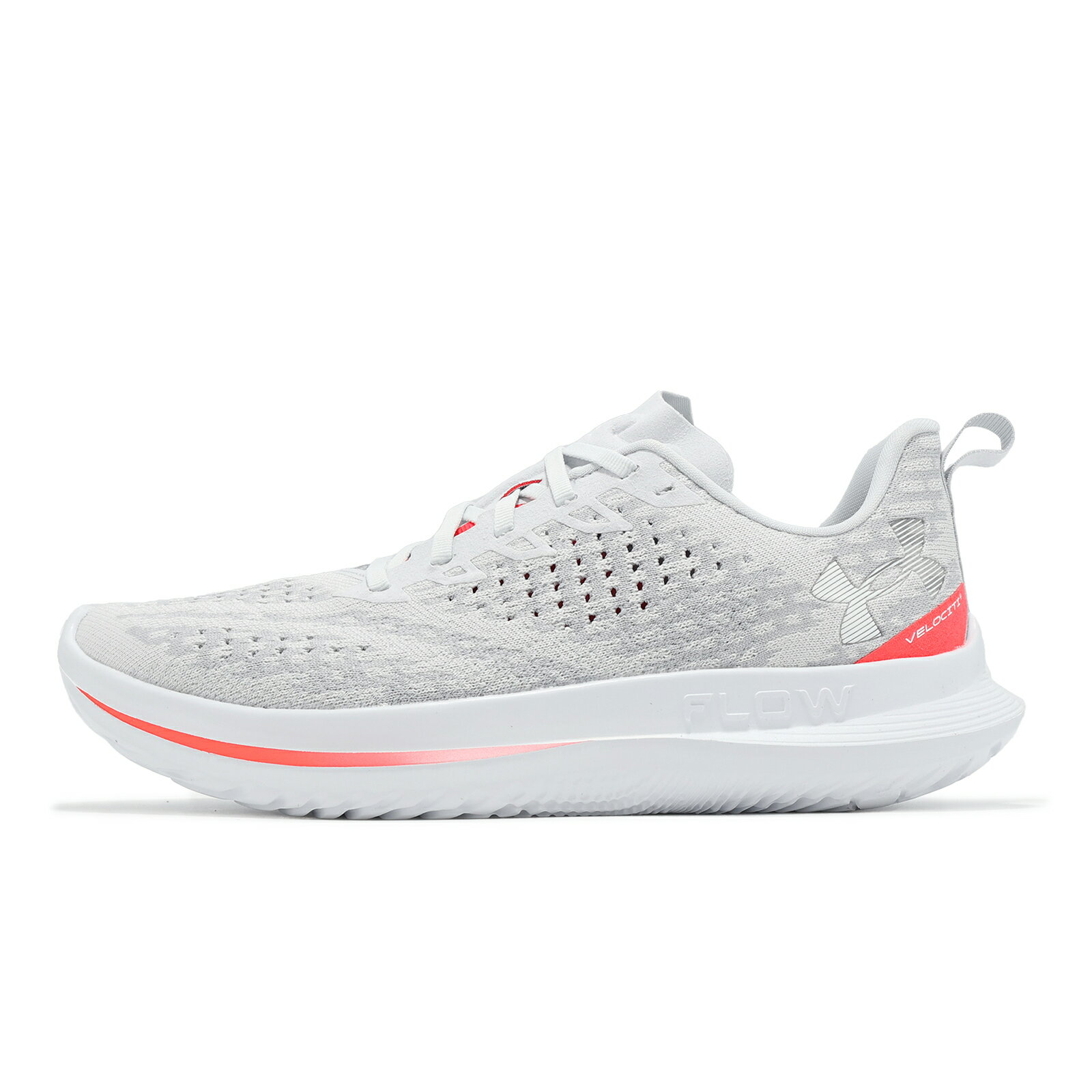 Under Armour UA 慢跑鞋 Velociti 4 SE 男鞋 灰 紅 針織 緩衝 回彈 運動鞋 UA
