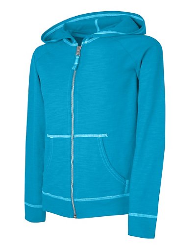 hanes slub jersey hoodie