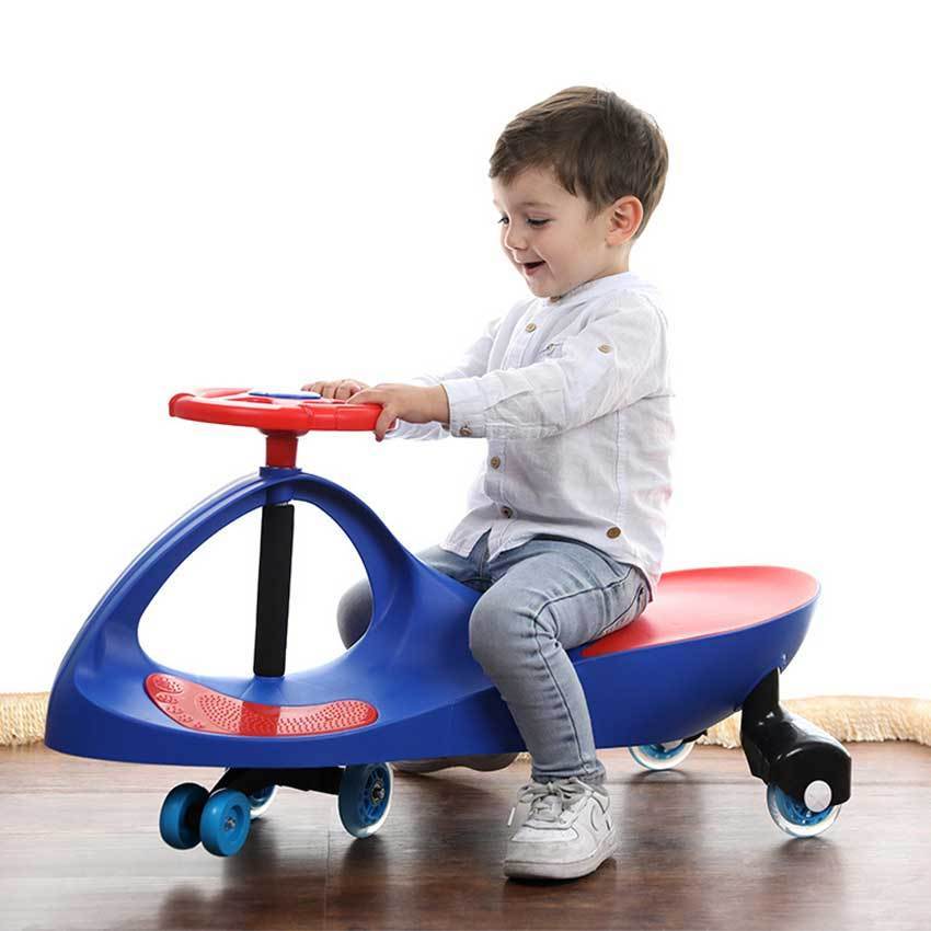 臺灣公司貨 扭扭車 樂貝兒童扭扭車搖擺車1-3-6歲寶寶玩具妞妞車帶音樂靜音輪溜溜車