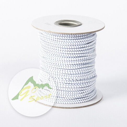 【【蘋果戶外】】Go Sport 58811 新型強力彈性鬆緊繩/彈性繩 2.5mmX30cm【黑/白/紅】 0