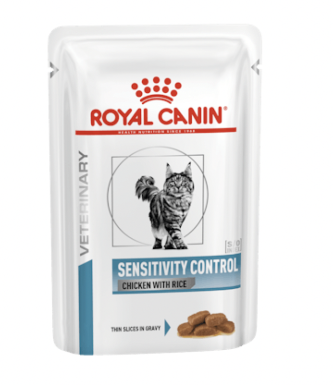Royal Canin皇家貓濕糧餐包 SC27W 貓 過敏控制配方濕糧-雞肉 85g [12包下標區]