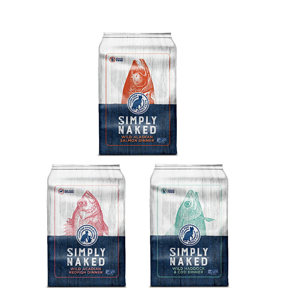 【領鱻】 無穀成貓糧 300g 1.8kg 4.99kg 野生黑線鱈和鱈魚/阿拉斯加鮭魚/阿卡迪亞紅魚 貓飼料 2